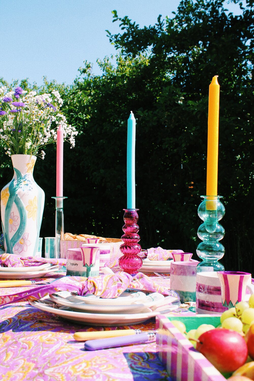 Blue Lagoon Bubble lysestage - grøn